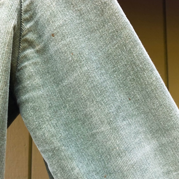 Tulle Olive Green Vintage Corduroy Blazer Jacket - Picture 7 of 7